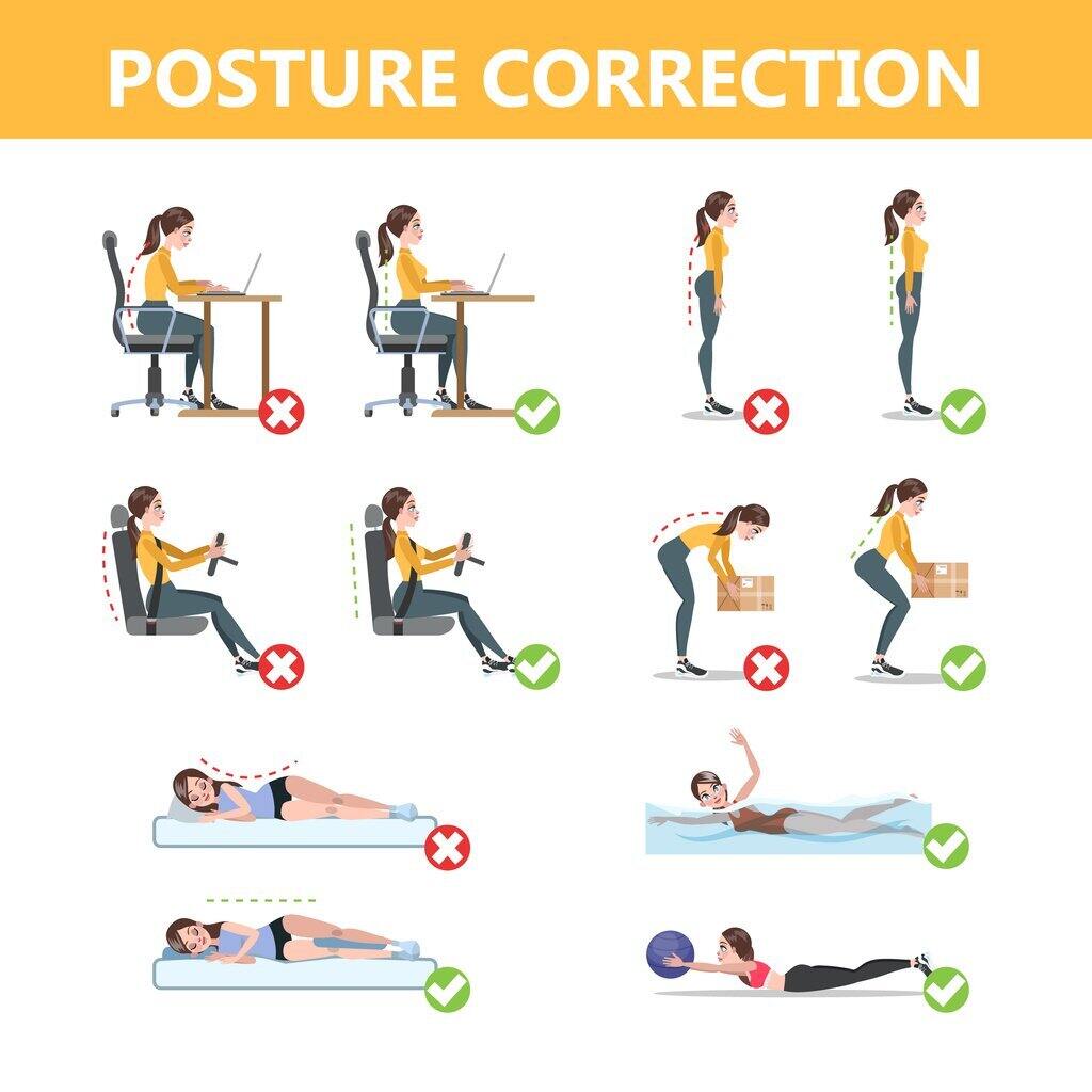 A Daily Posture Correction Routine - Healthy Blog
